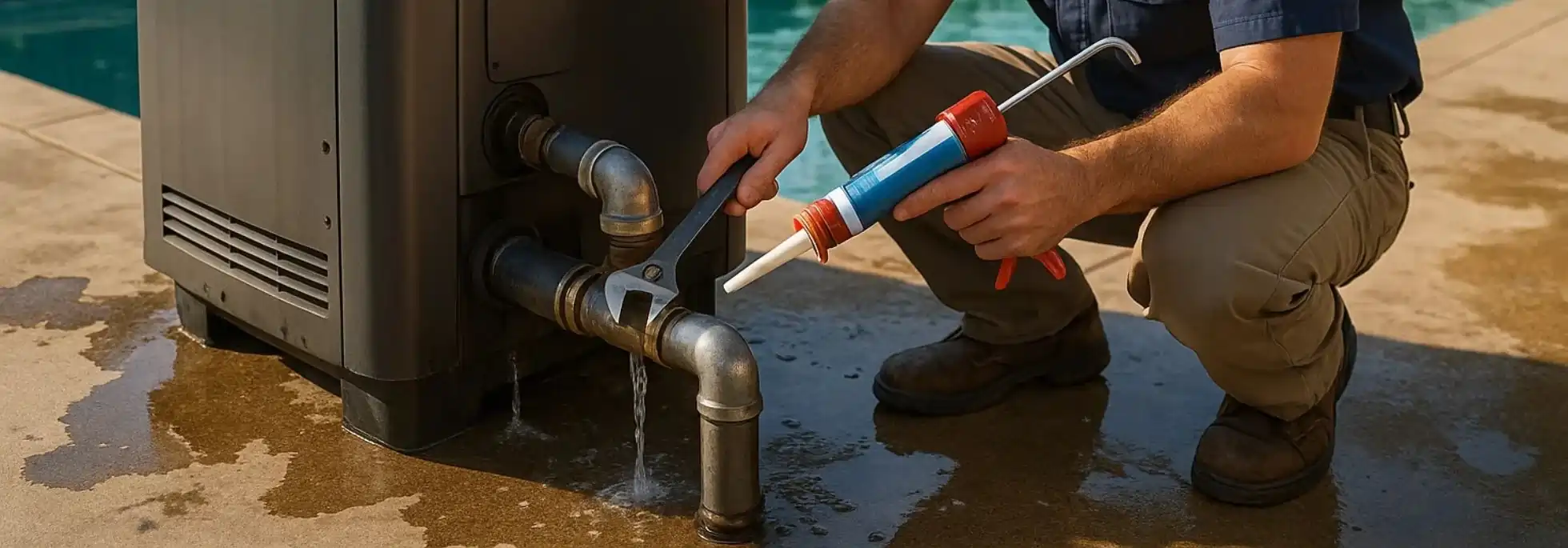  Pool Heater Leak Repair - HVAC Kilworth